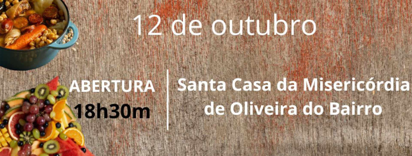 10.ª edição do Festival do Petisco a realizar na Santa Casa da Misericórdia de Oliveira do Bairro