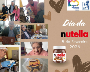 5 de fevereiro, o Centro de Terceira Idade celebrou o Dia Mundial da Nutella