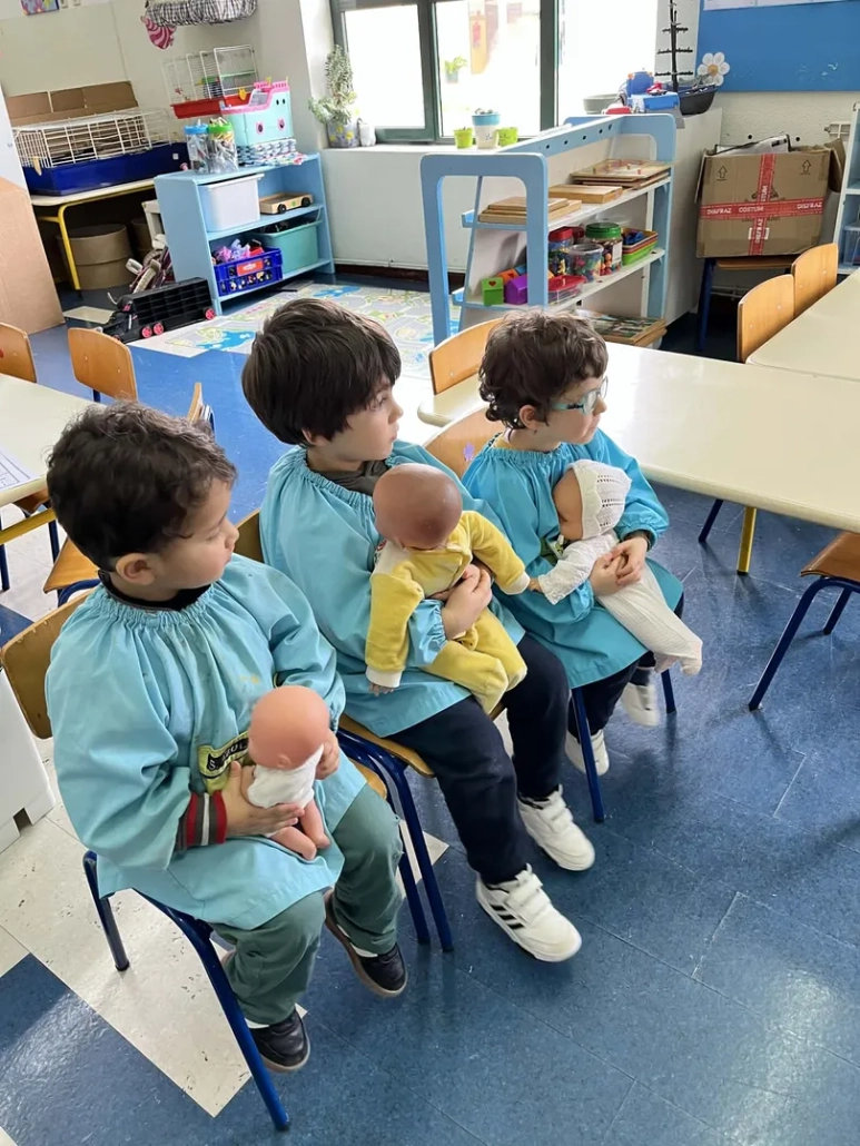 Projeto Curricular Explorar Profissoes: o Enfermeiro, na Sala Azul