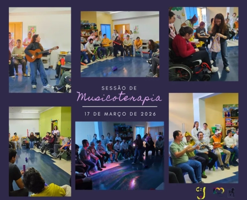 Sessão de Musicoterapia no CACI, 17-03-2026